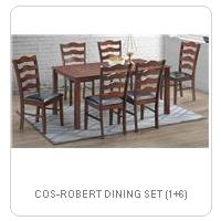 COS-ROBERT DINING SET (1+6)